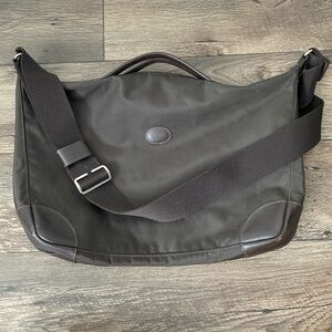Longchamp Men’s Brown Laptop Messenger Bag